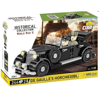 HC WWII De Gaulle's 1936 Horch830BL